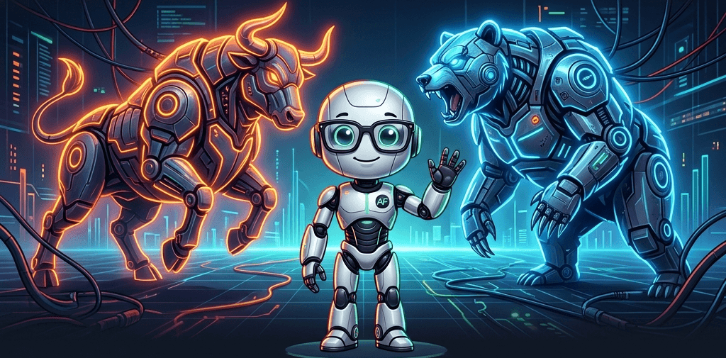 Bull and Bear cybernetic standoff